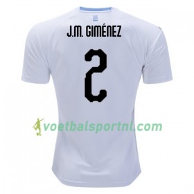 Uruguai J.M. Gimenez 2 Uit Shirt WK voetbal 2018